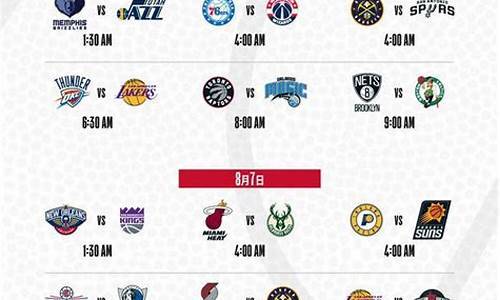 NBA今日赛程(nba今日赛程直播)(图1)