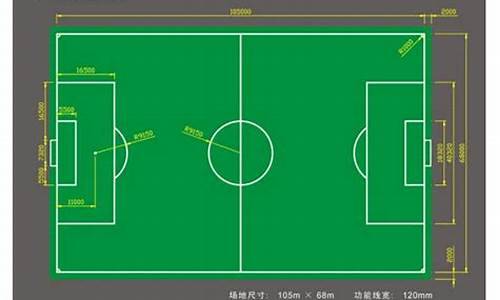 11人制足球场地标准尺寸图(8人制足球场地标准)(图1)