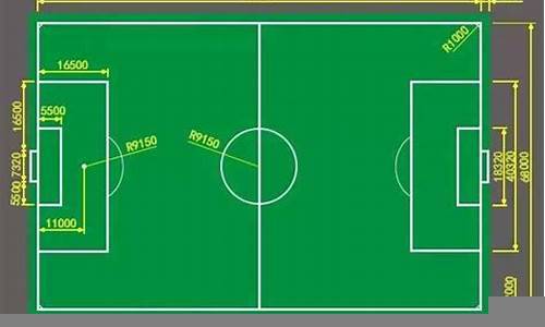 五人制足球场地标准尺寸图(五人制足球场地标准尺寸面积)(图1)